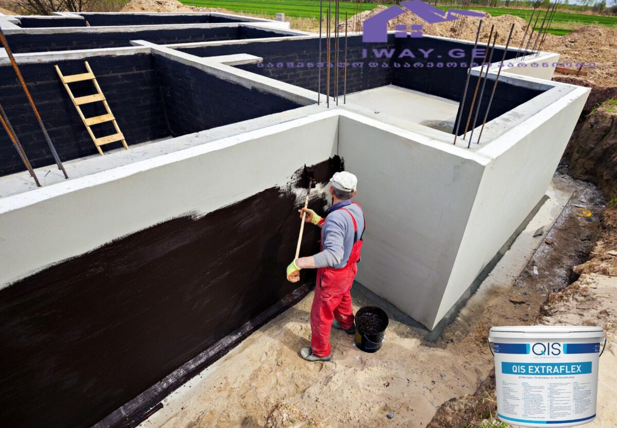 QIS EXTRAFLEX - ბიტუმის ჰიდროიზოლაცია 15 კგ - Image 2