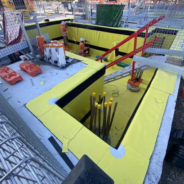 PVC წყალგაუმტარი მემბრანა, მანიშნებლიანი