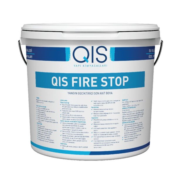 თერმომდგრადი საღებავი წყალემულსია QIS FIRESTOP