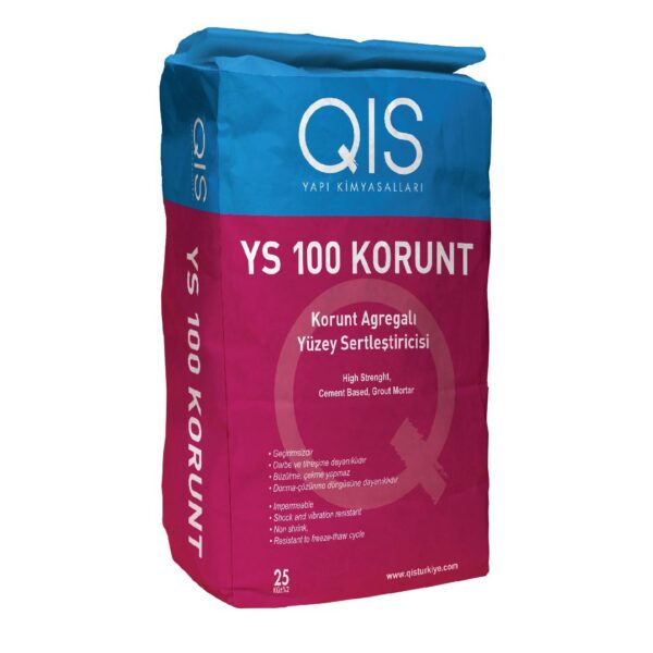 ბეტონის ზედაპირის გამამყარებელი QIS YS 100 KORUNT