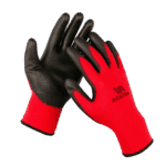 წითელ-შავი - სამუშაო ხელთათმანი 50g Black