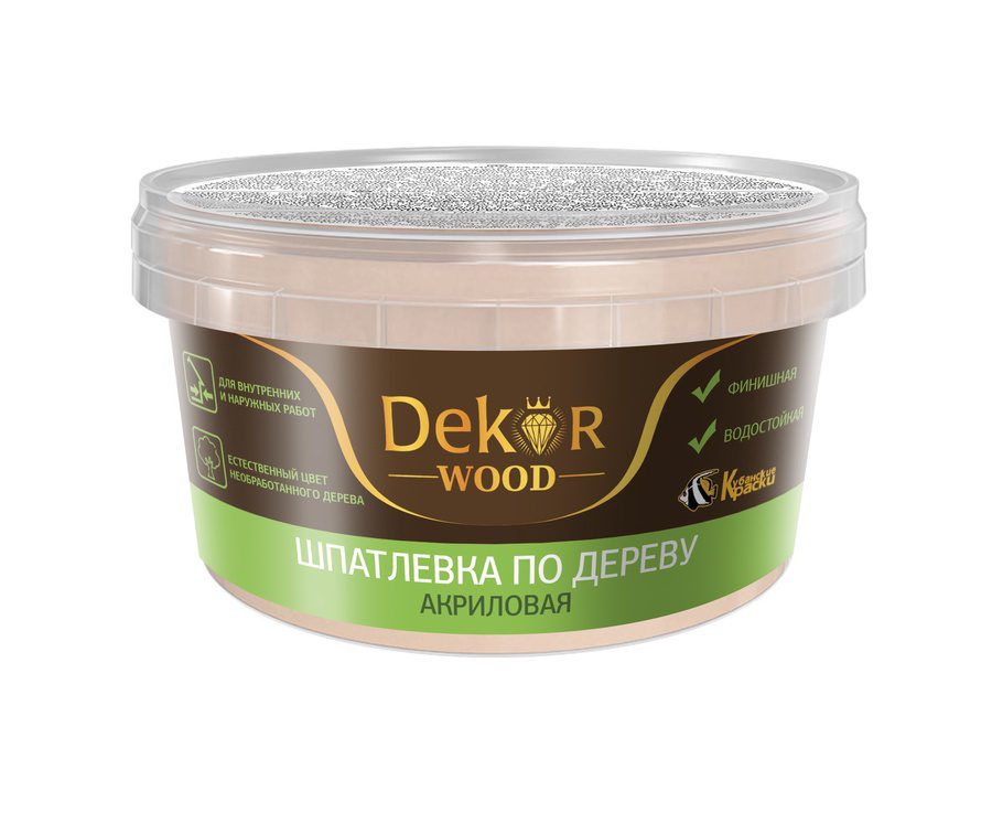 ხის ფითხი შპაკლი DEKOR