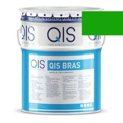 საღებავი ასფალტის და ბეტონის QIS BRAS 5 კგ მწვანე