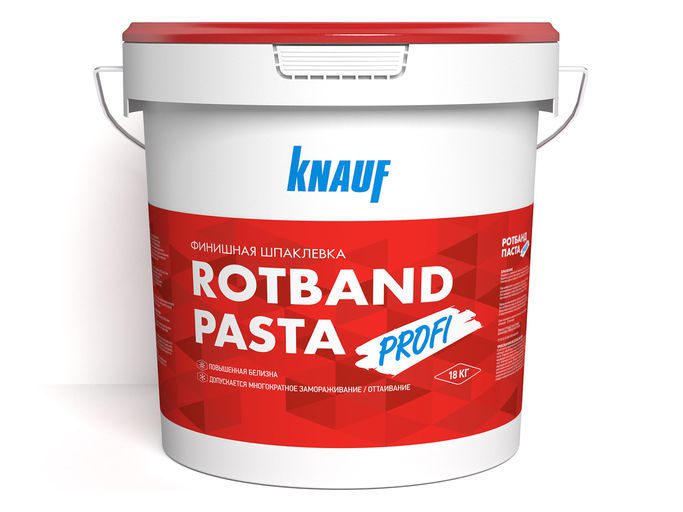 მზა თხევადი ფითხი ვინილის შემკვრელზე - Rotband Pasta Profi 5 kg