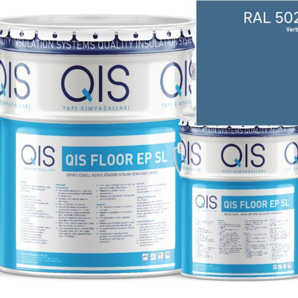 QIS FLOOR EP SL ფერადი ეპოქსიდური თვითსწორებადი იატაკი RAL 5023