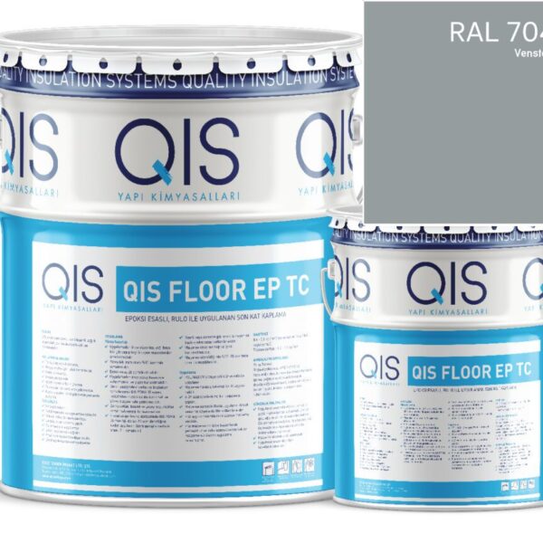 QIS FLOOR EP TC იატაკის ეპოქსიდური საღებავი 19+5კგ RAL 7040