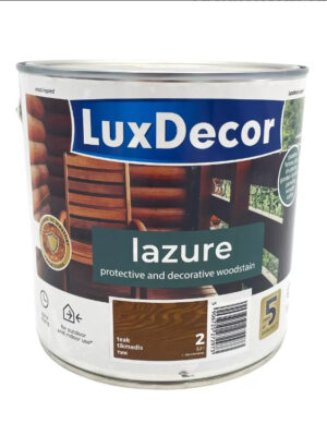 ხის ლაზური ფერადი LuxDecor ტიკი 2,2 ლ