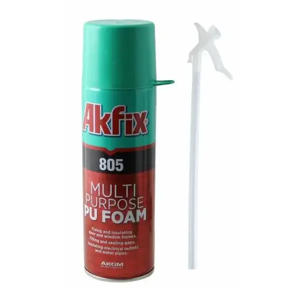 ქაფი შემავსებელი ხელით სამუშაო 300 მლ AKFIX