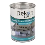 ბეტონის იატაკის და რკინის საღებავი 2.6 კგ DEKOR