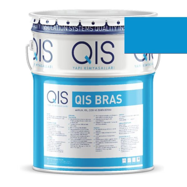 საღებავი ასფალტის და ბეტონის QIS BRAS 5 კგ ცისფერი