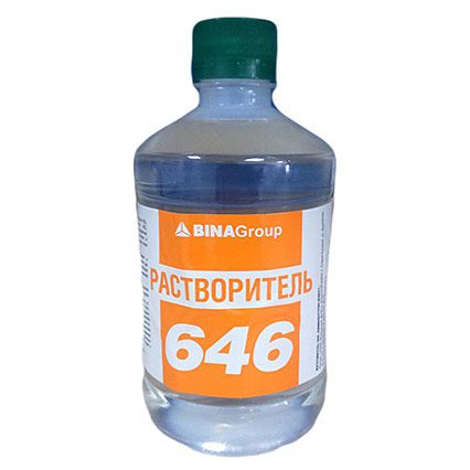 გამხსნელი 0.5 ლტ ნიტრო AVTO ГОСТ 646