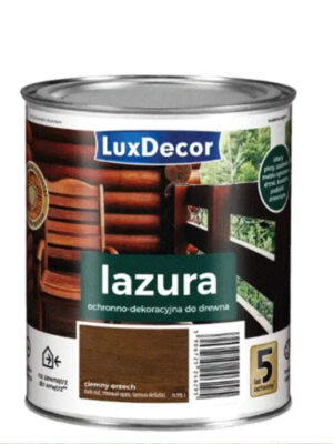 კაკალი ხის ლაზური ფერადი LuxDecor 0.75 ლ