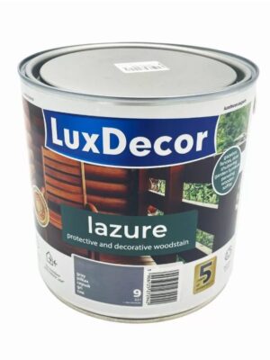 რუხი ხის ლაზური ფერადი LuxDecor 2.2 ლ