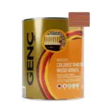 GENC ხის დამცავი ფერადი ლაქი 0.75 ლტ-3650 (მუქი მუხა)