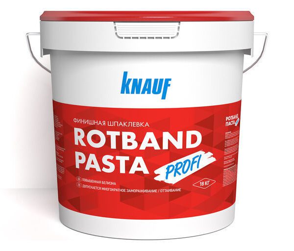 მზა თხევადი ფითხი ვინილის შემკვრელზე - Rotband Pasta Profi 5 kg