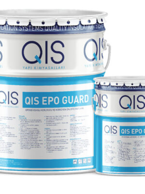 ანტიკოროზიული ეპოქსიდური საღებავი QIS EPOGUARD 10კგ - 8,8კგ A + 1,2კგ B