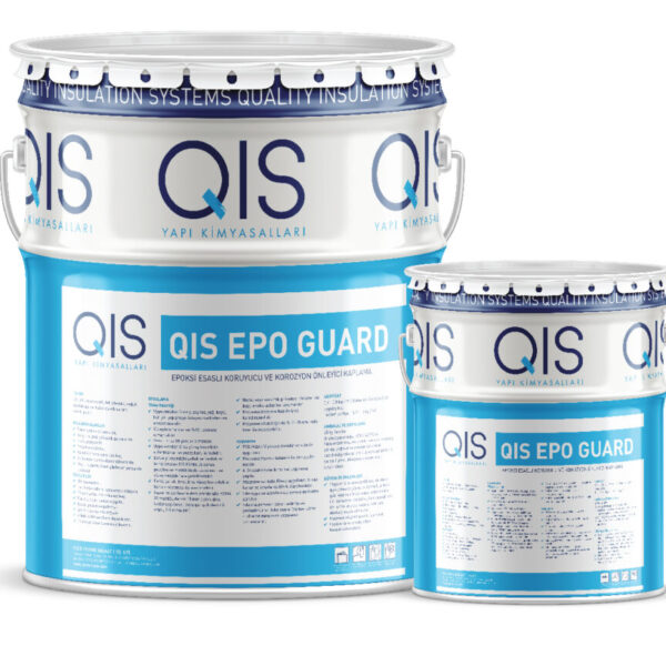 ანტიკოროზიული ეპოქსიდური საღებავი QIS EPOGUARD 10კგ - 8,8კგ A + 1,2კგ B
