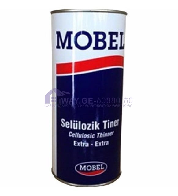 გამხსნელი Cellulosic Thinner 0.8 კგ Mobel lux გამხსნელი Cellulosic Thinner 0.8 კგ Mobel lux